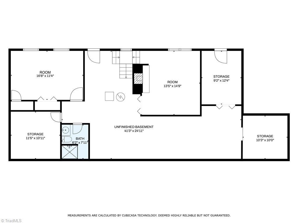 2606 Maxine Drive High Point, NC 27265 - Photo 33 of 34 2606 Maxine Drive - Basement