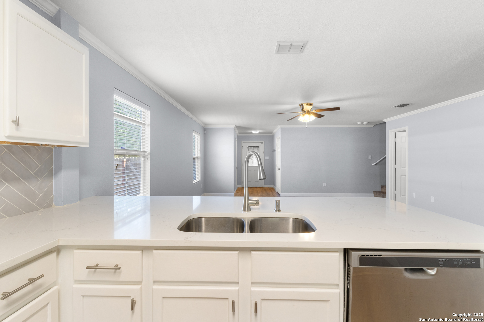 8119 Running Hollow Selma, TX 78154 - Photo 15 of 33 a kitchen with a sink and cabinets
