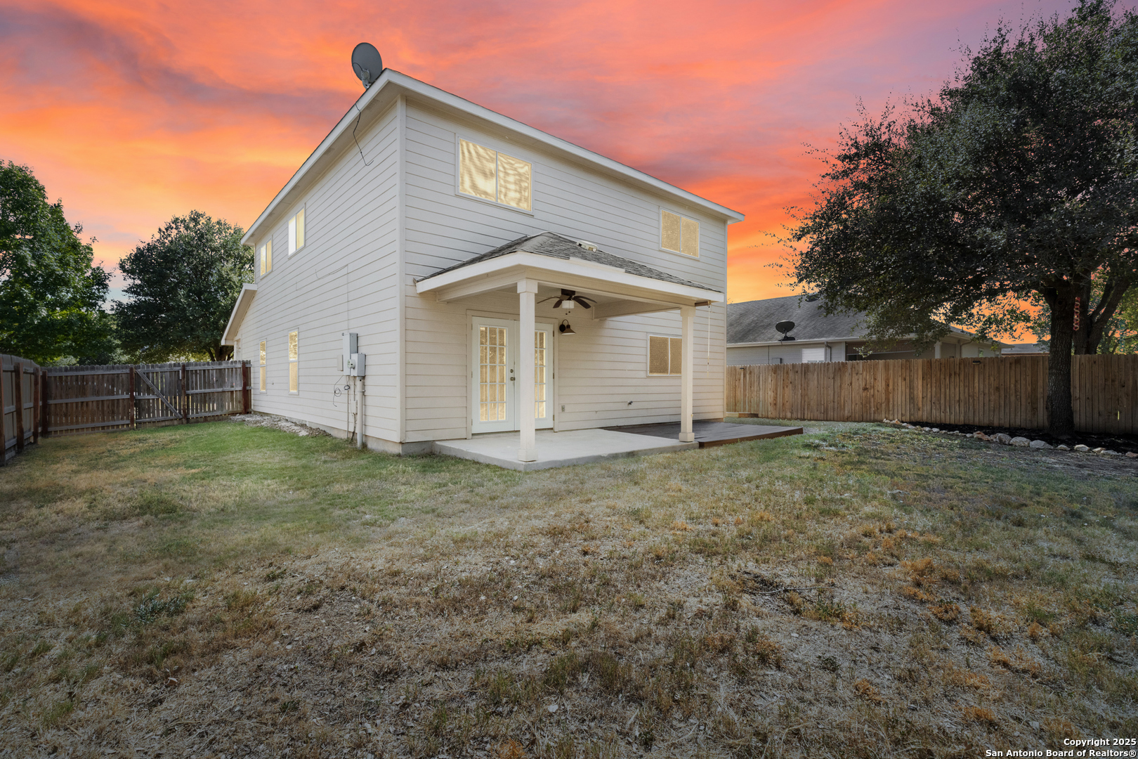 8119 Running Hollow Selma, TX 78154 - Photo 30 of 33 a view of a house with a backyard