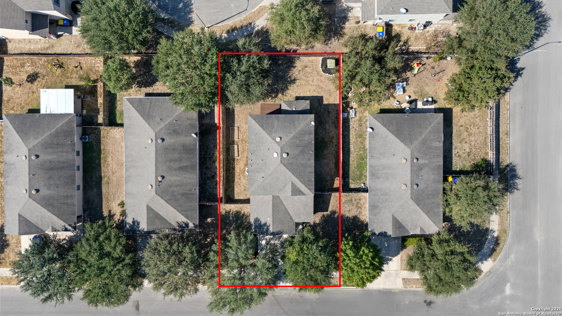 8119 Running Hollow Selma, TX 78154 - Photo 32 of 33 an aerial view of a house with outdoor space