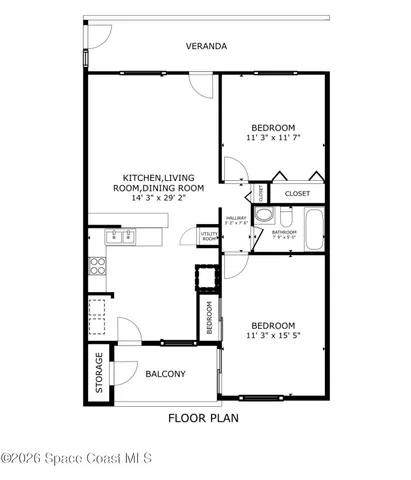 $147,700 | 1515 Huntington Lane, Unit 227, Rockledge, FL 32955