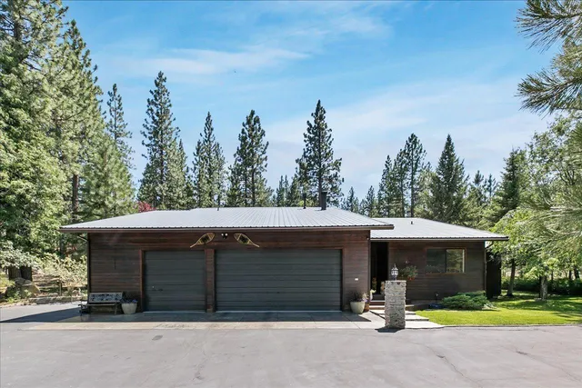 a view of outdoor space and front view of the house