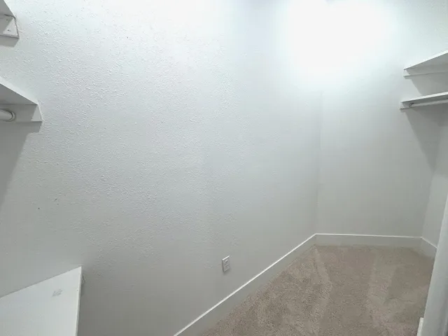 a small space with a window