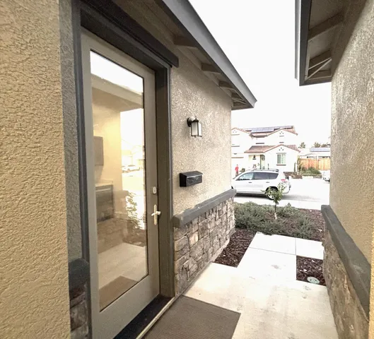 a picture of a glass door