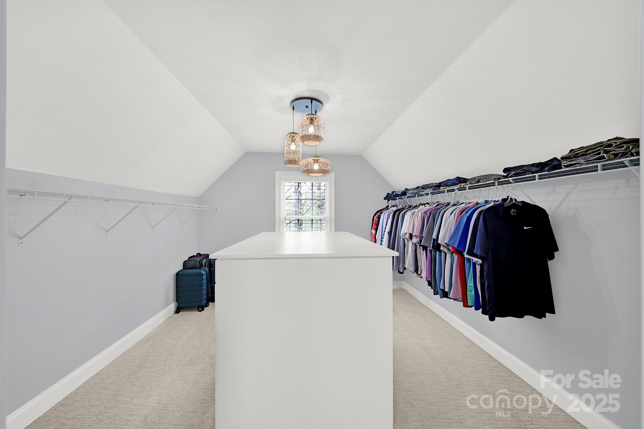 110 Sonnys Way Fort Mill, SC 29708 - Photo 34 of 48 a view of walk in closet with clothes and shoes