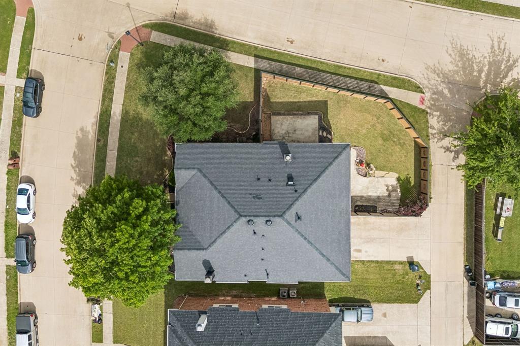 584 Pendleton Drive Rockwall, TX 75032 - Photo 24 of 28 an aerial view of a house