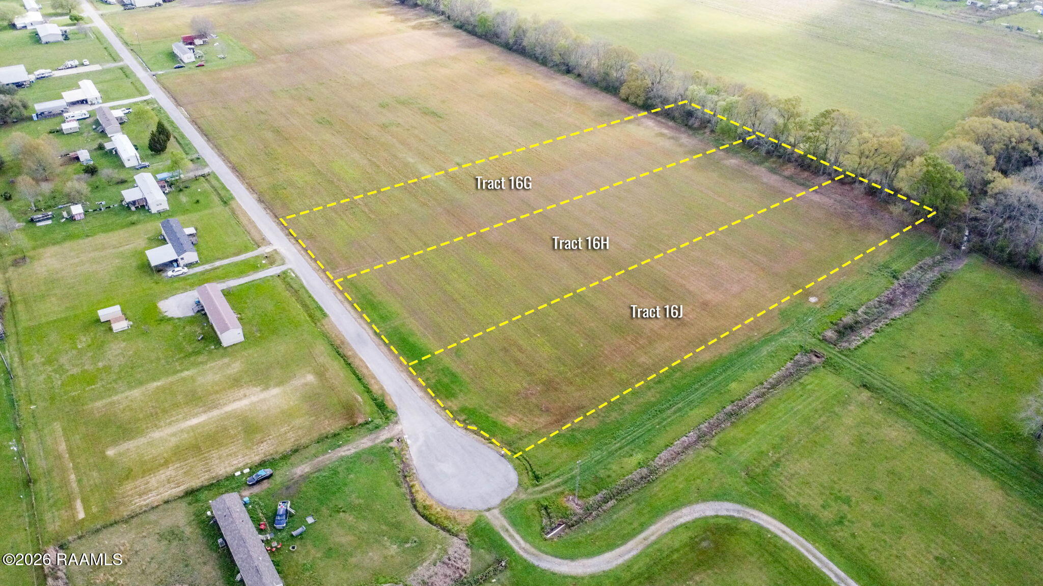 Lot 16 Olivier Road Arnaudville, LA 70512 - Photo 2 of 7 aerial