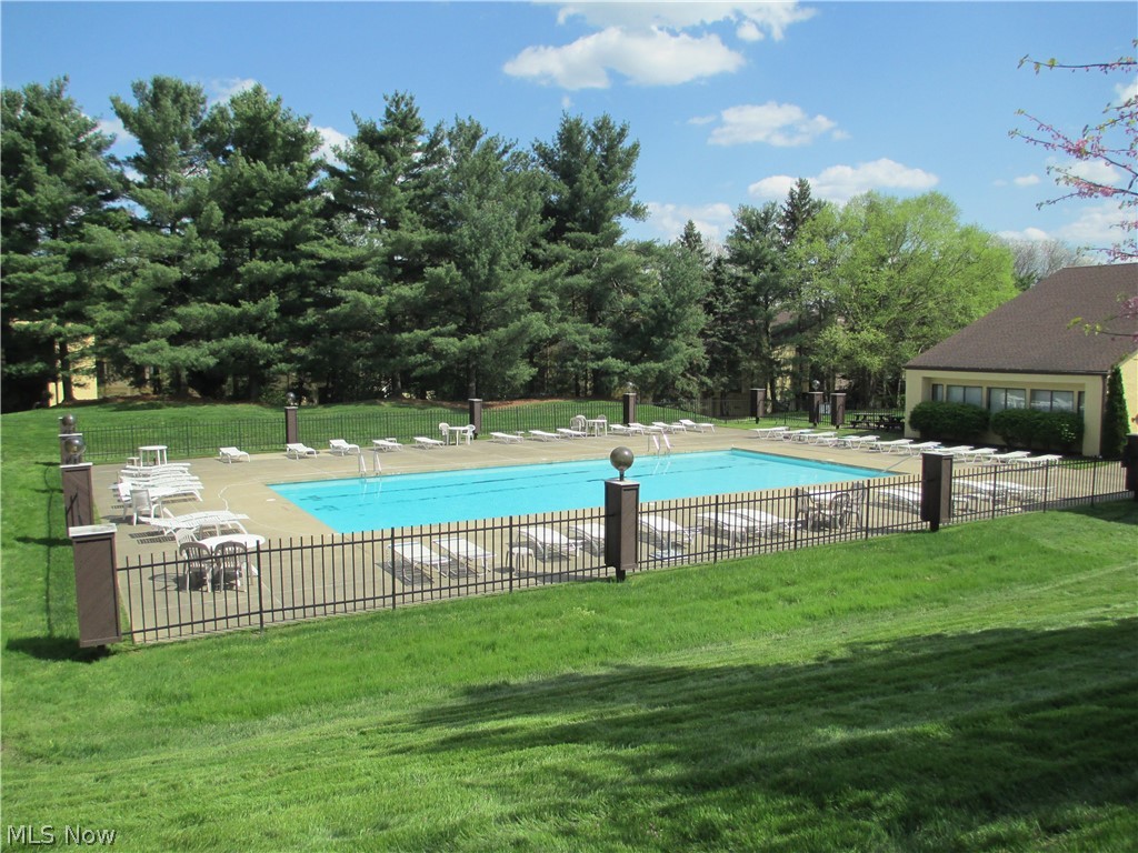 985 Hampton Ridge Drive Akron, OH 44313 - Photo 25 of 27 Amazing pool that is located across from this units garage. It is ready to open!!!!