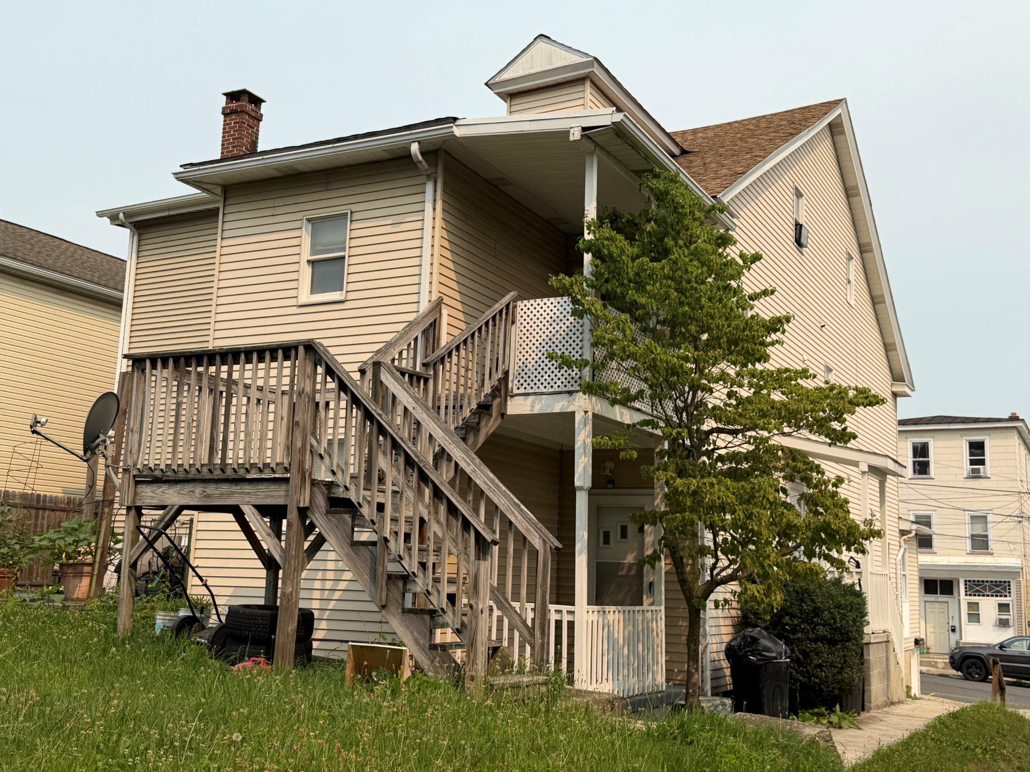 114 East Ruddle Street Coaldale, PA 18218 - Photo 2 of 29 Rear View