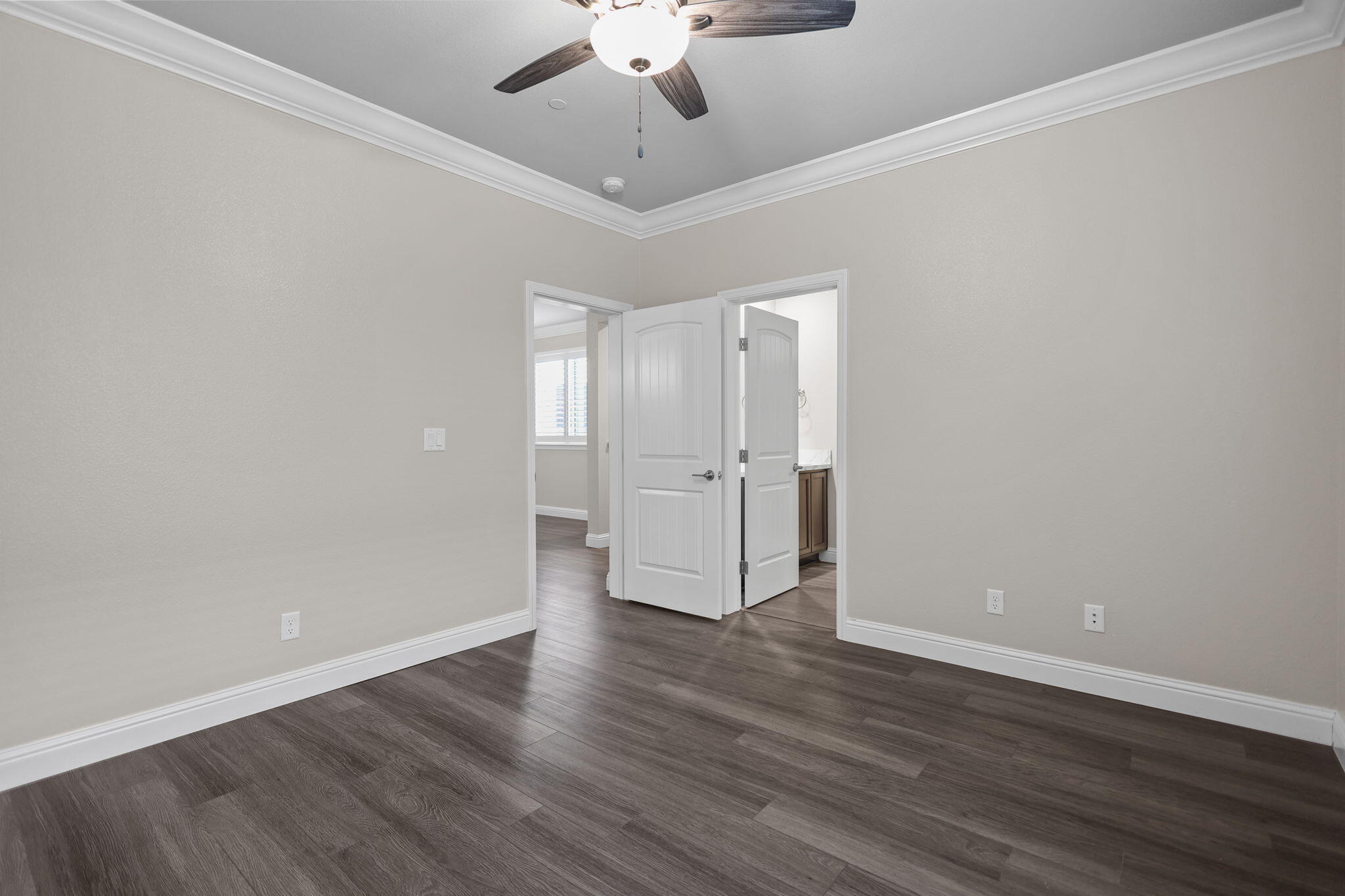 866 Congaree Lane Redding, CA 96001 - Photo 9 of 17 a view of an empty room with wooden floor