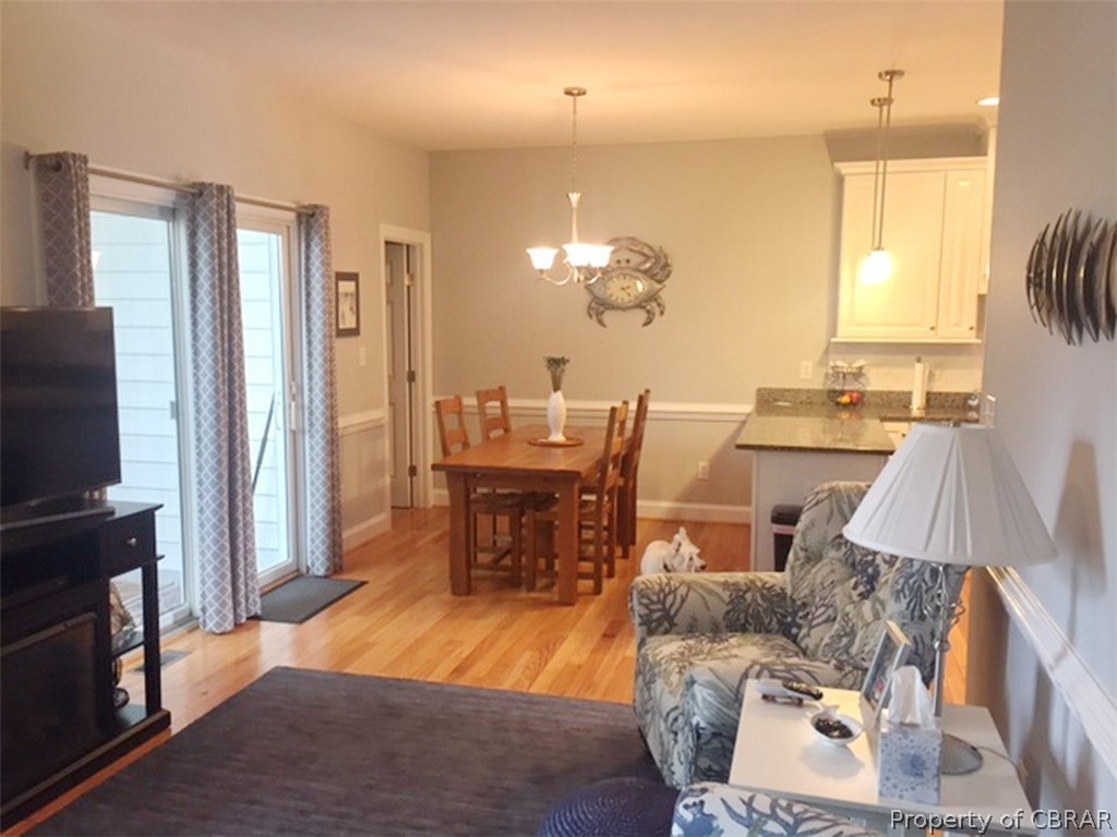 740 Marsh Pungo Road Locust Hill, VA 23092 - Photo 11 of 26 Dining area just off the kitchen and living room.