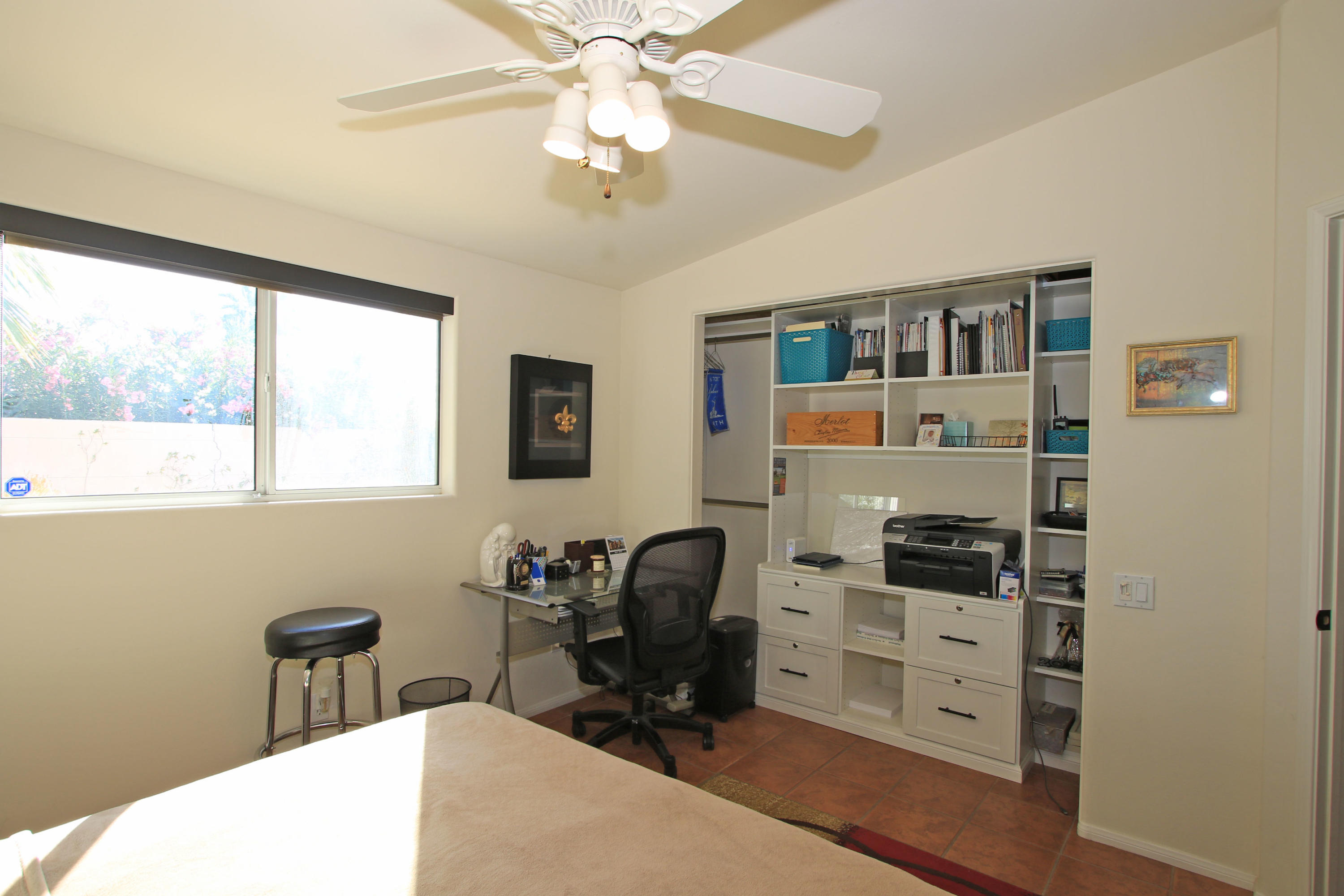 42490 Dunes View Road Rancho Mirage, CA 92270 - Photo 40 of 60 a view of a workspace with furniture and a window