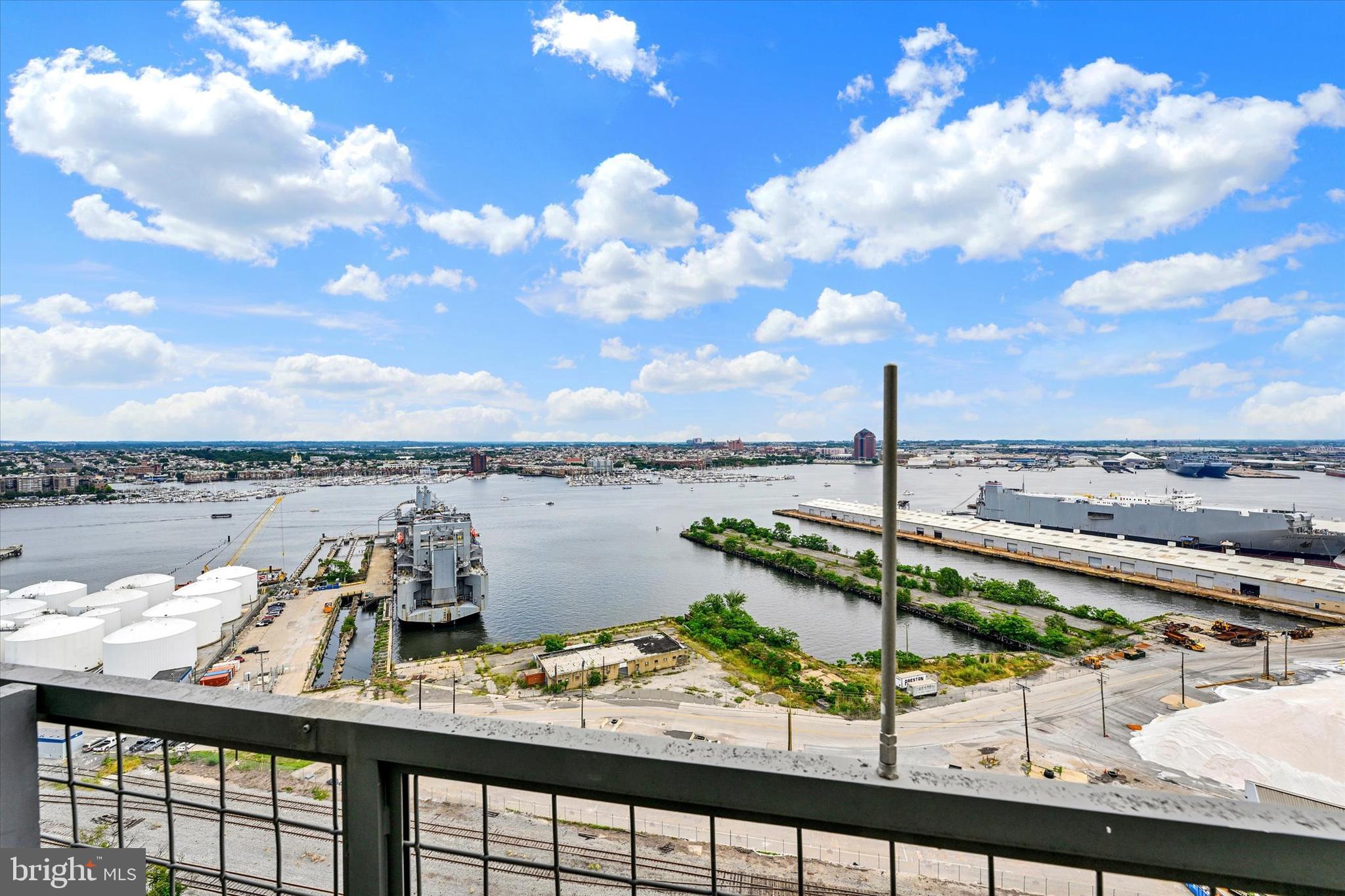 1200 Steuart Street, Unit 1913 Baltimore, MD 21230 - Photo 70 of 94 Unforgettable terrace views.