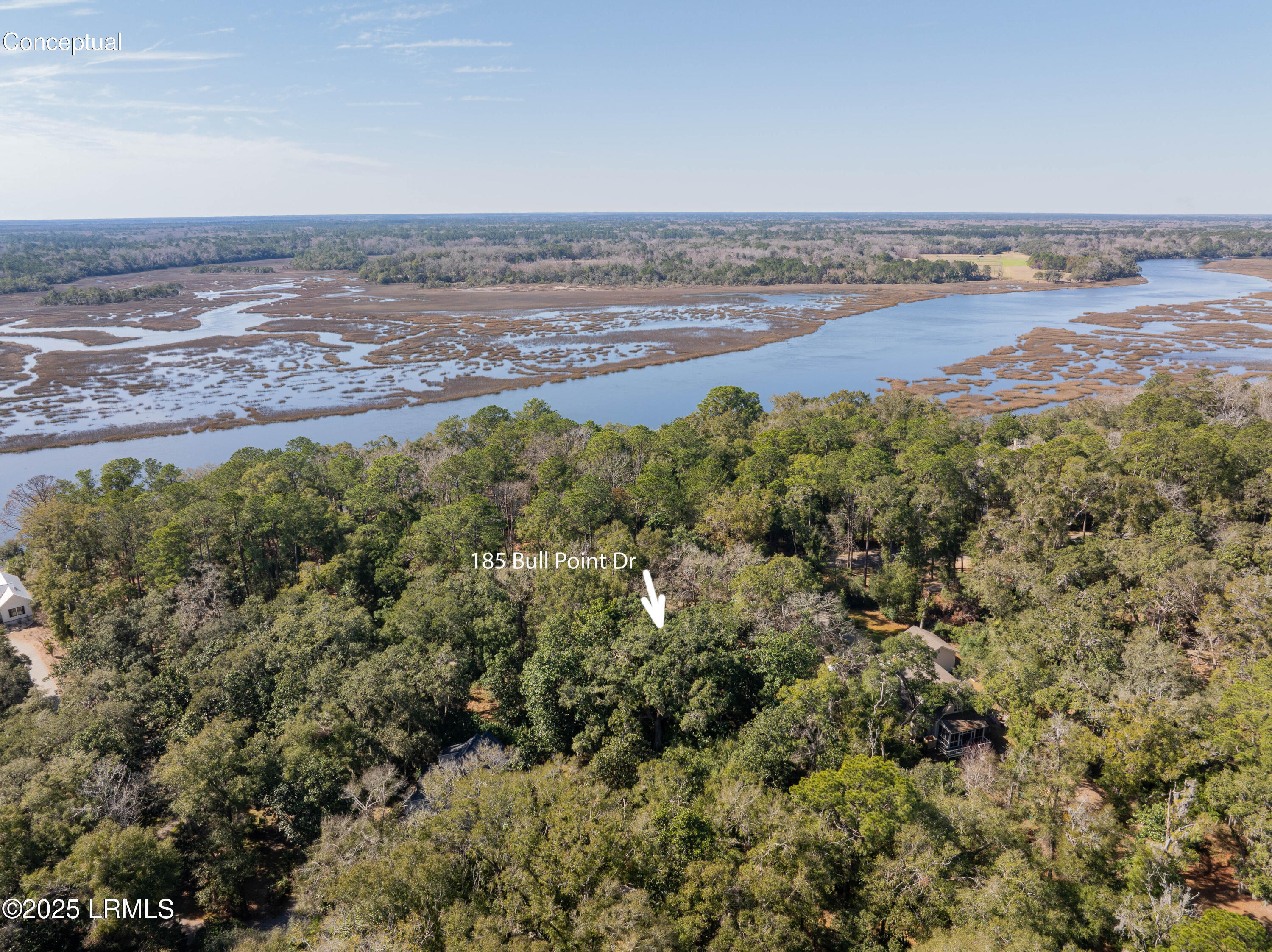 185 Bull Point Drive Seabrook, SC 29940 - Photo 10 of 41 185 Bull Point Drone-10