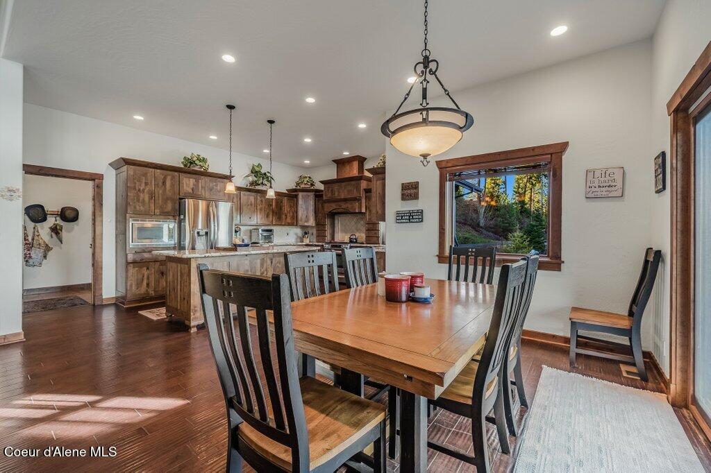 5071 South Fishhawk Court Harrison, ID 83833 - Photo 18 of 100 Dining Room/Kitchen