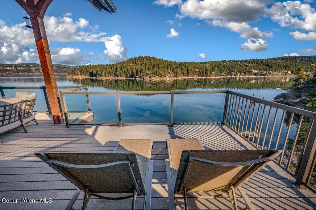 5071 South Fishhawk Court Harrison, ID 83833 - Photo 26 of 100 Deck off of Master Suite