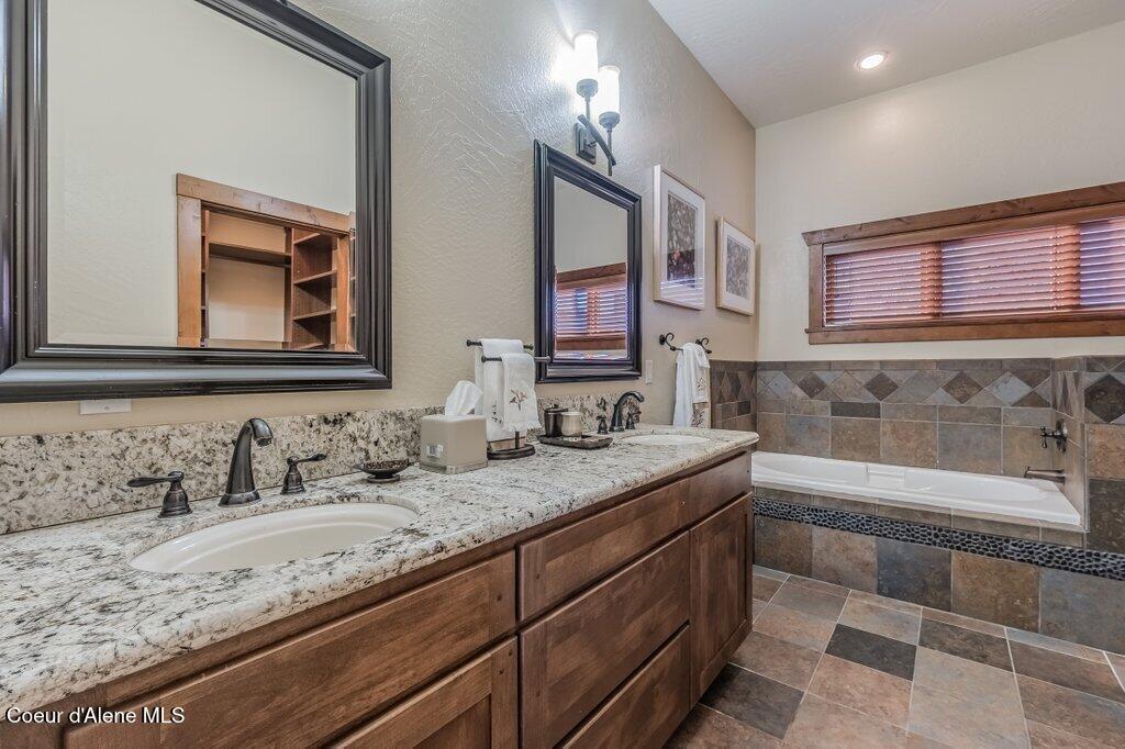 5071 South Fishhawk Court Harrison, ID 83833 - Photo 30 of 100 7' Granite Vanity
