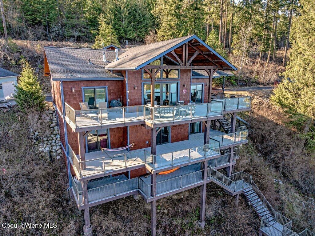 5071 South Fishhawk Court Harrison, ID 83833 - Photo 5 of 100 Back of Home