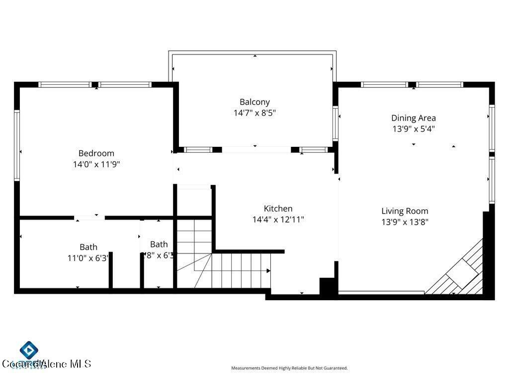 5071 South Fishhawk Court Harrison, ID 83833 - Photo 100 of 100 ADU Floor Plan