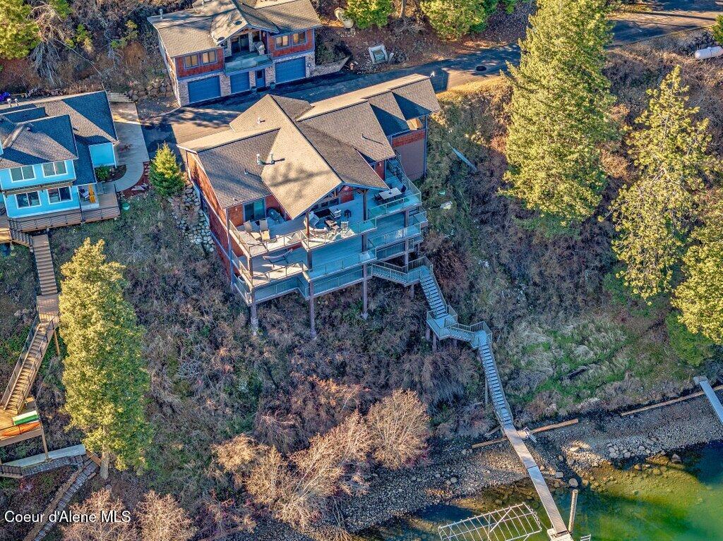 5071 South Fishhawk Court Harrison, ID 83833 - Photo 83 of 100 Aerial