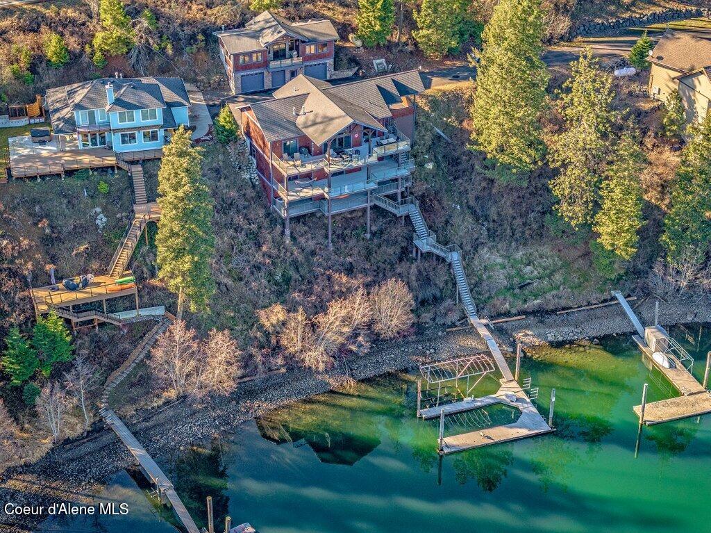 5071 South Fishhawk Court Harrison, ID 83833 - Photo 84 of 100 Aerial