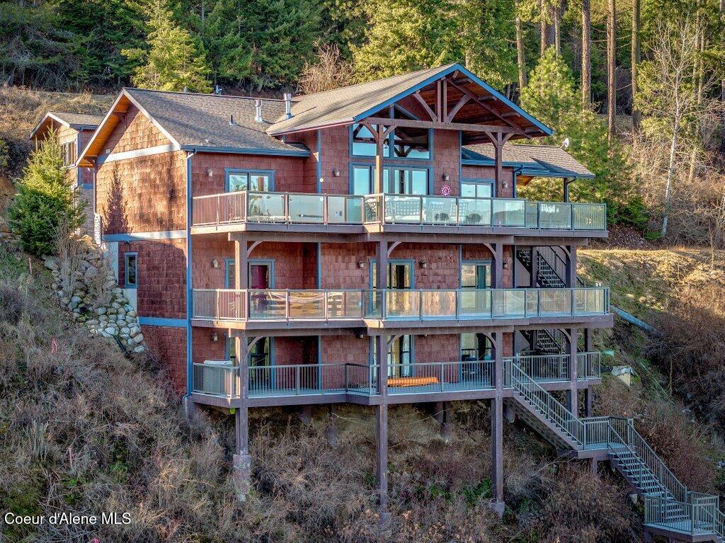 5071 South Fishhawk Court Harrison, ID 83833 - Photo 87 of 100 Three Expansive Decks