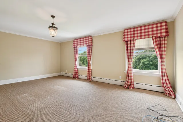 a bathroom with a bathtub and a sink