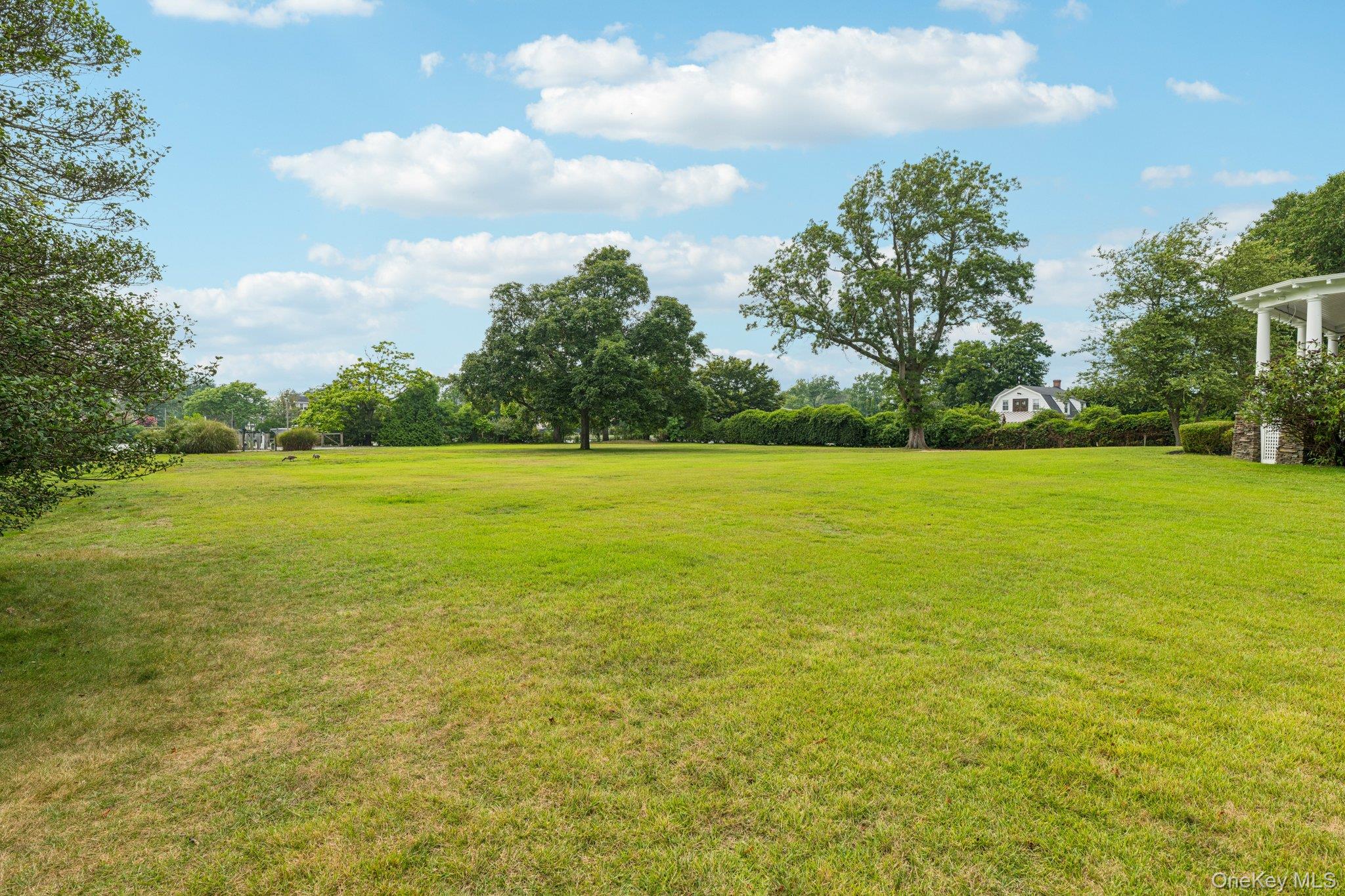 90 Thompson Avenue Babylon, NY 11702 - Photo 34 of 35 View of grassy yard with view of scattered trees