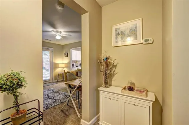 a view of a bedroom with gym equipment