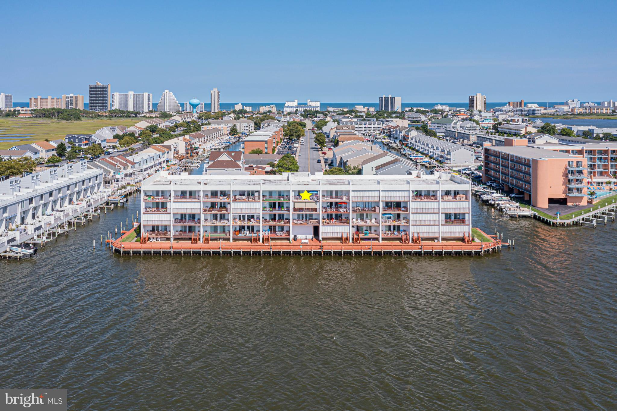 745 Mooring Road, Unit 406 Ocean City, MD 21842 - Photo 2 of 24 a view of a large building with a city view