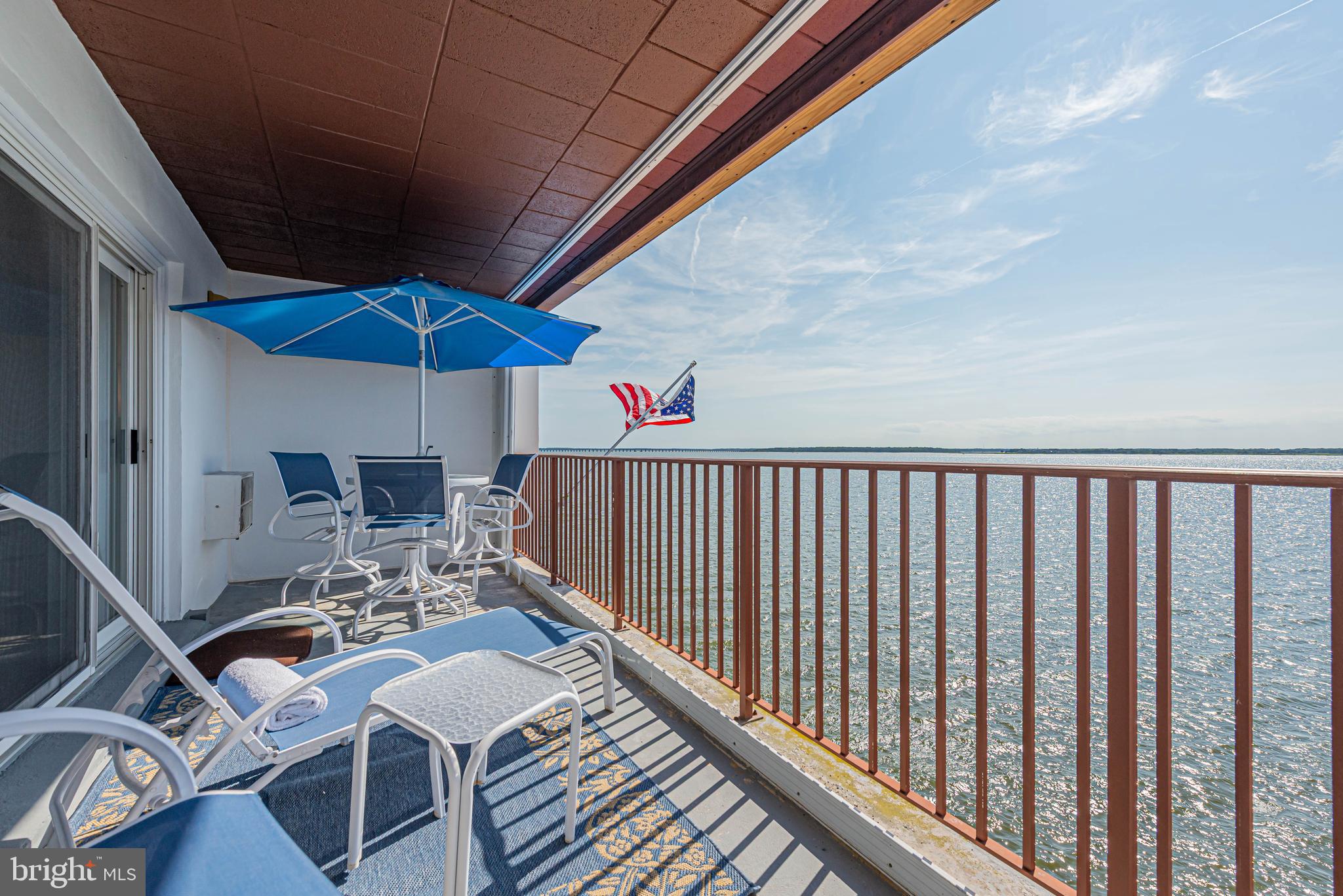 745 Mooring Road, Unit 406 Ocean City, MD 21842 - Photo 3 of 24 a view of balcony and patio
