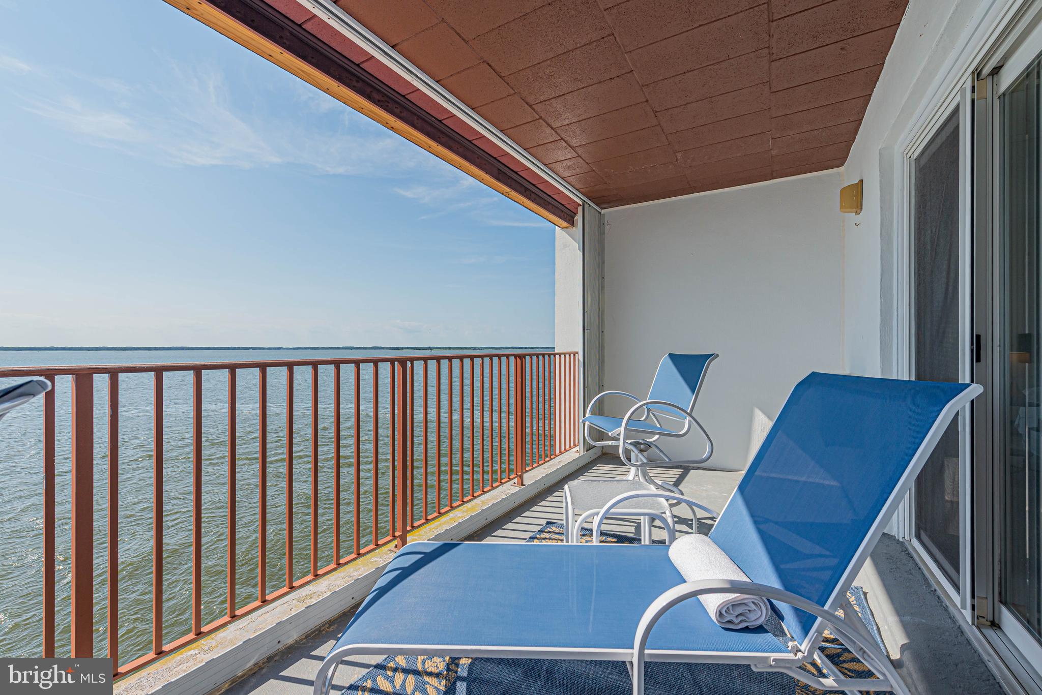 745 Mooring Road, Unit 406 Ocean City, MD 21842 - Photo 4 of 24 a view of a balcony with chair