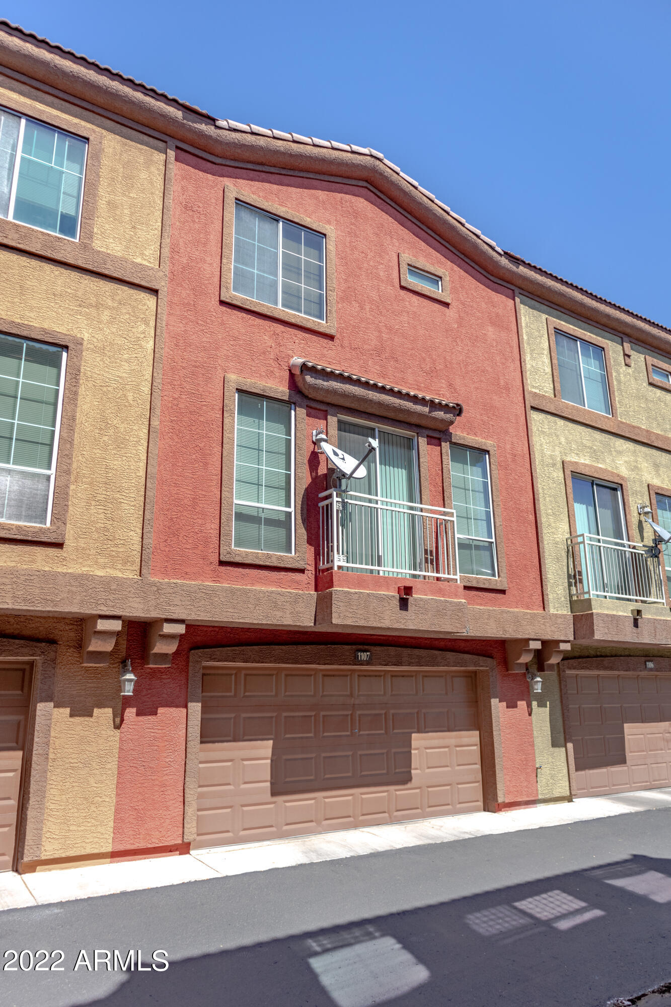 1920 East Bell Road, Unit 1107 Phoenix, AZ 85022 - Photo 3 of 16 Rear & Garage