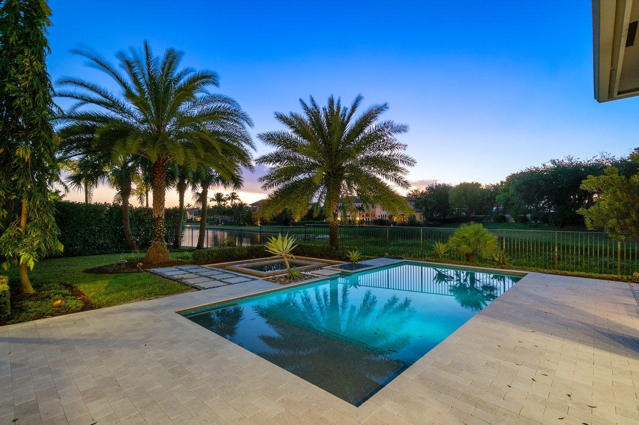 17542 Cadena Drive Boca Raton, FL 33496 - Photo 3 of 54 backyardpoolandlake