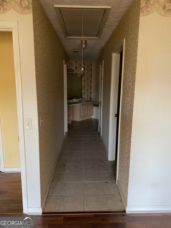 a view of a hallway