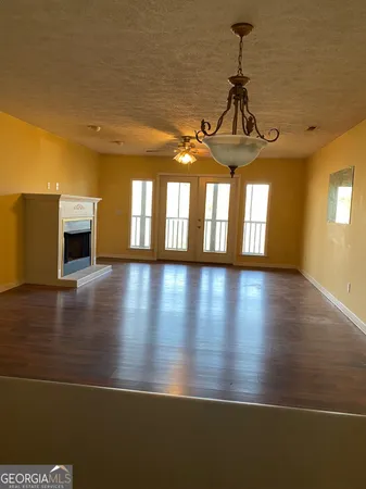 a view of a room with window