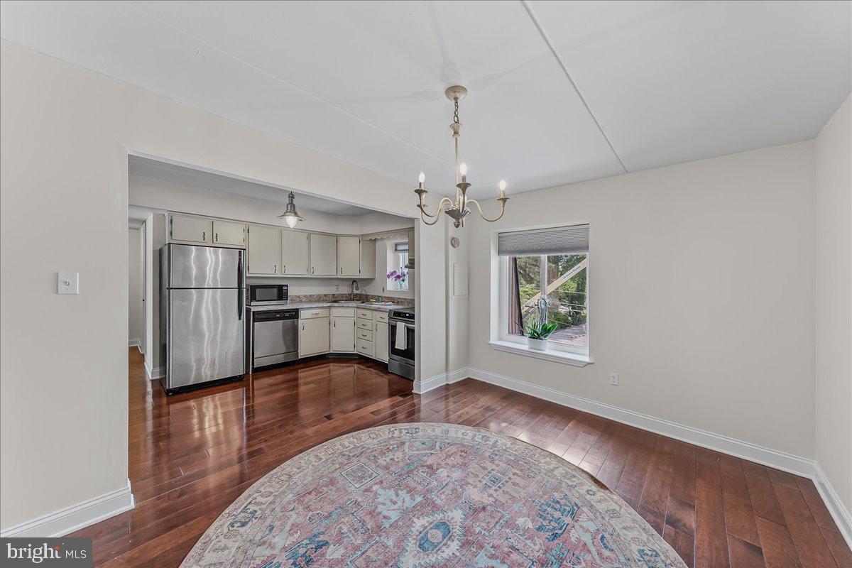 100 Rutgers Avenue, Unit 9 Swarthmore, PA 19081 - Photo 10 of 22 DR with beautiful view of Swarthmore College field