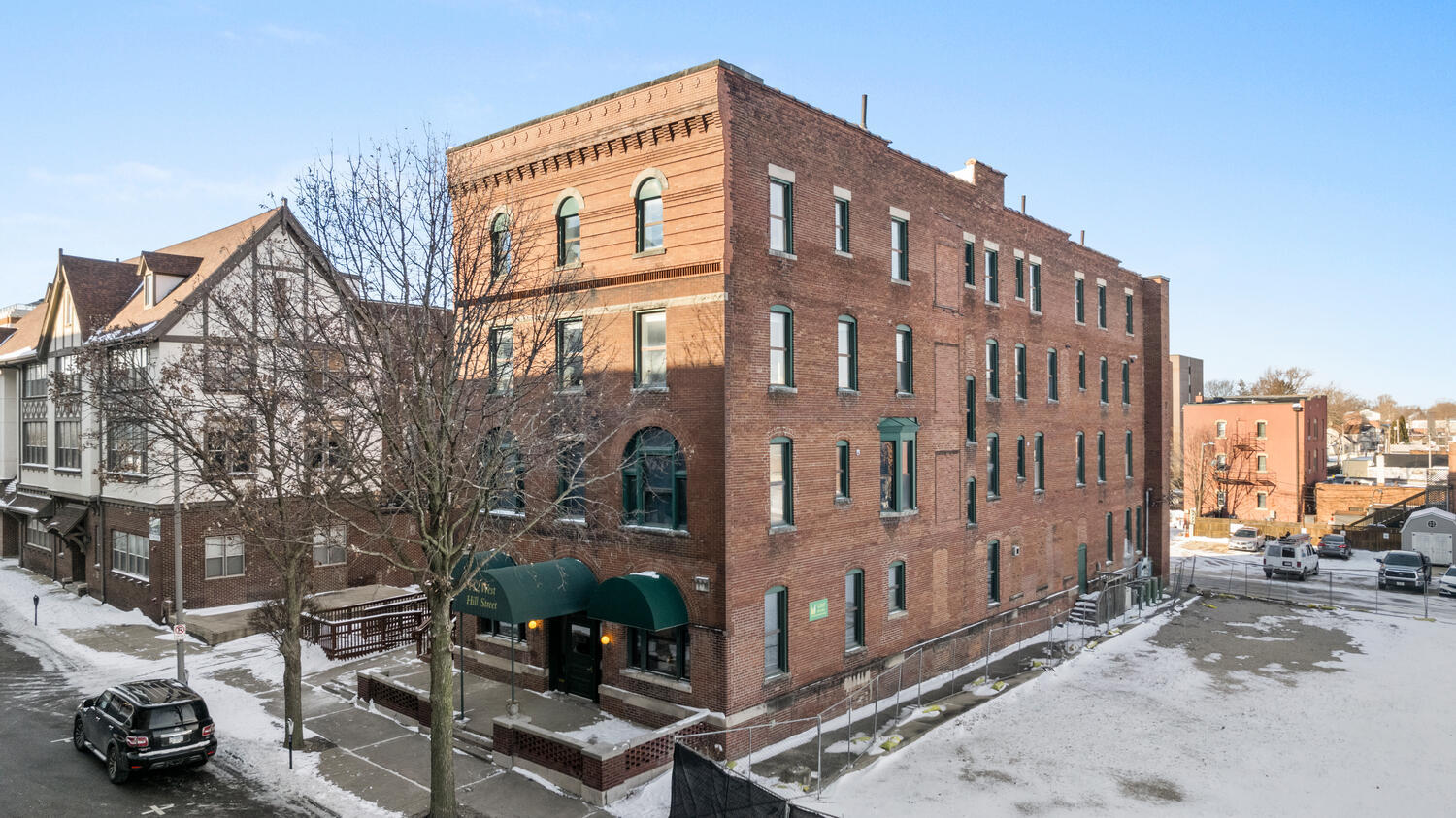 112 West Hill Street Champaign, IL 61820 - Photo 2 of 72 a view of a car park in front of house