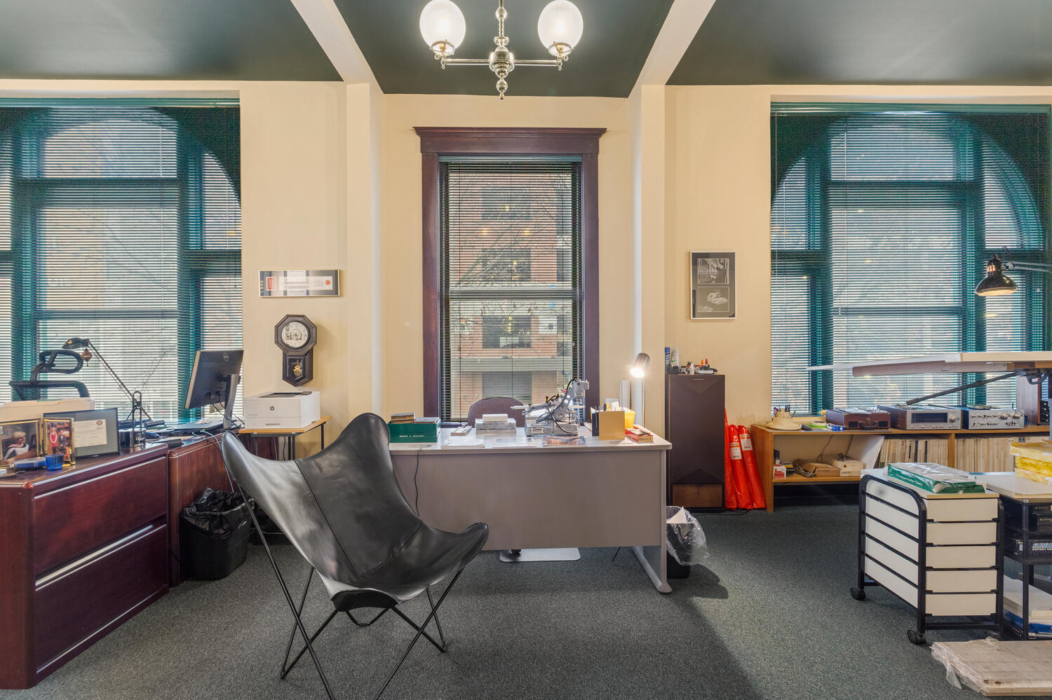 112 West Hill Street Champaign, IL 61820 - Photo 28 of 72 a view of a workspace with furniture and window