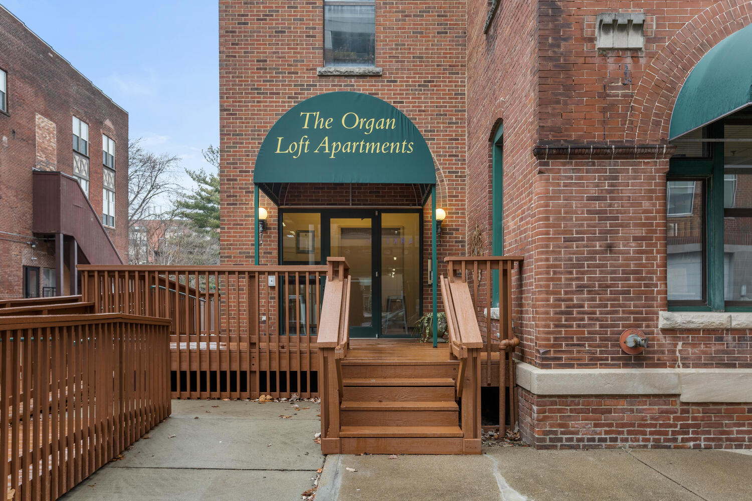 112 West Hill Street Champaign, IL 61820 - Photo 10 of 72 a view of a brick building with a large windows