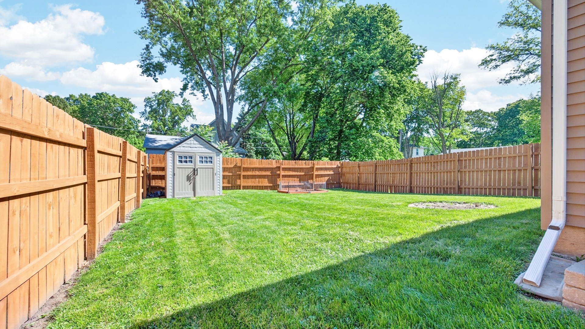 308 East Locust Street Normal, IL 61761 - Photo 34 of 40 a view of backyard with green space
