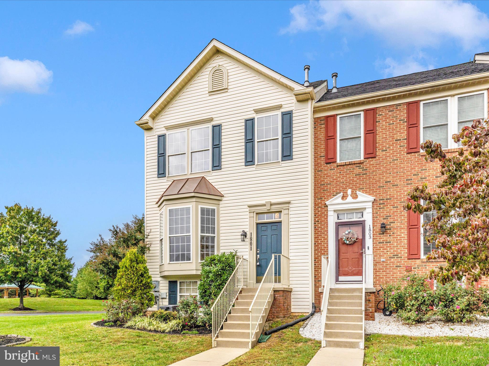 1801 Free Terrace Frederick, MD 21702 - Photo 42 of 62 a front view of a house with garden
