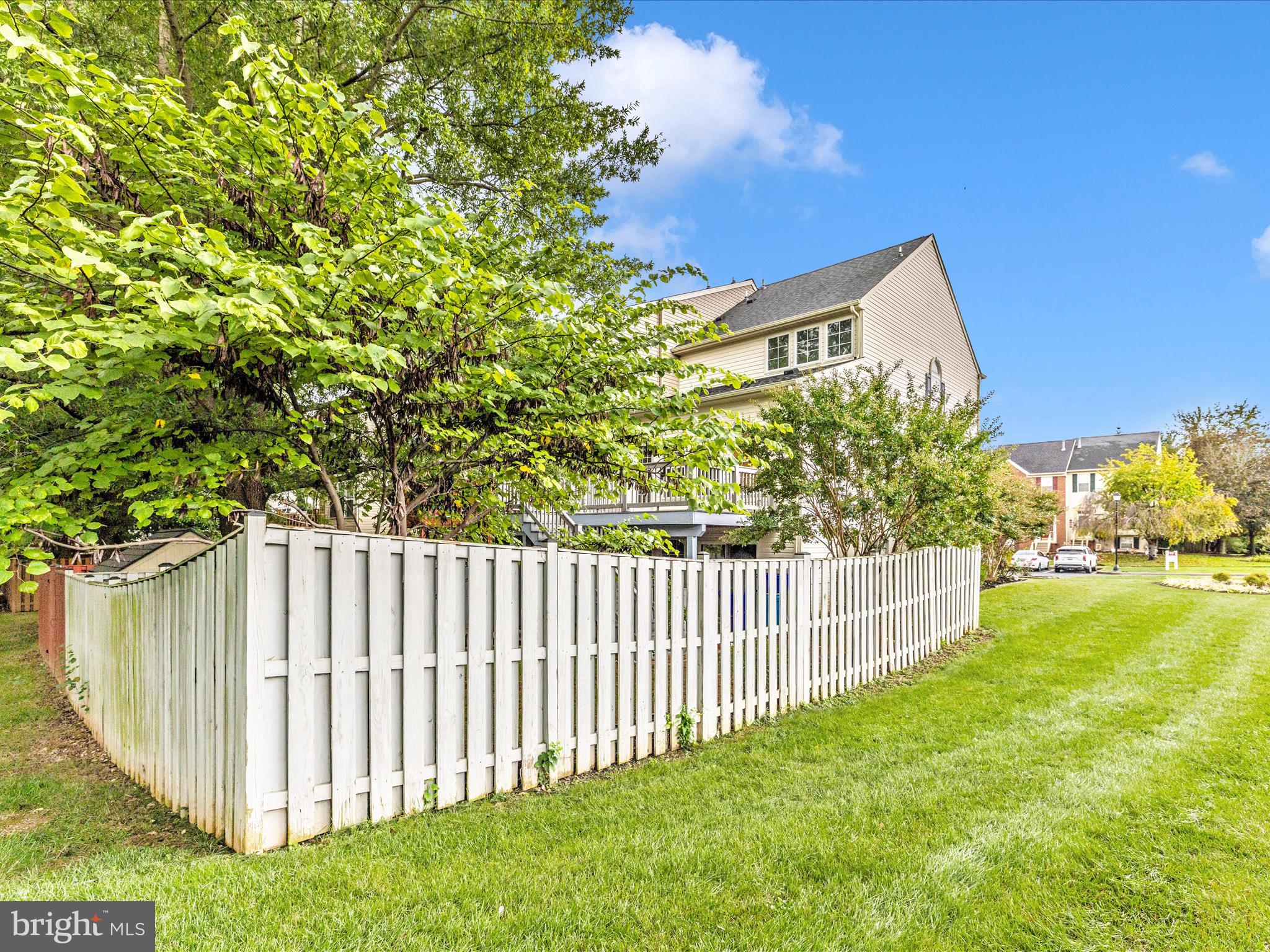 1801 Free Terrace Frederick, MD 21702 - Photo 45 of 62 a view of a backyard with wooden fence