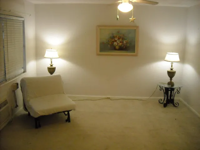 a view of front door