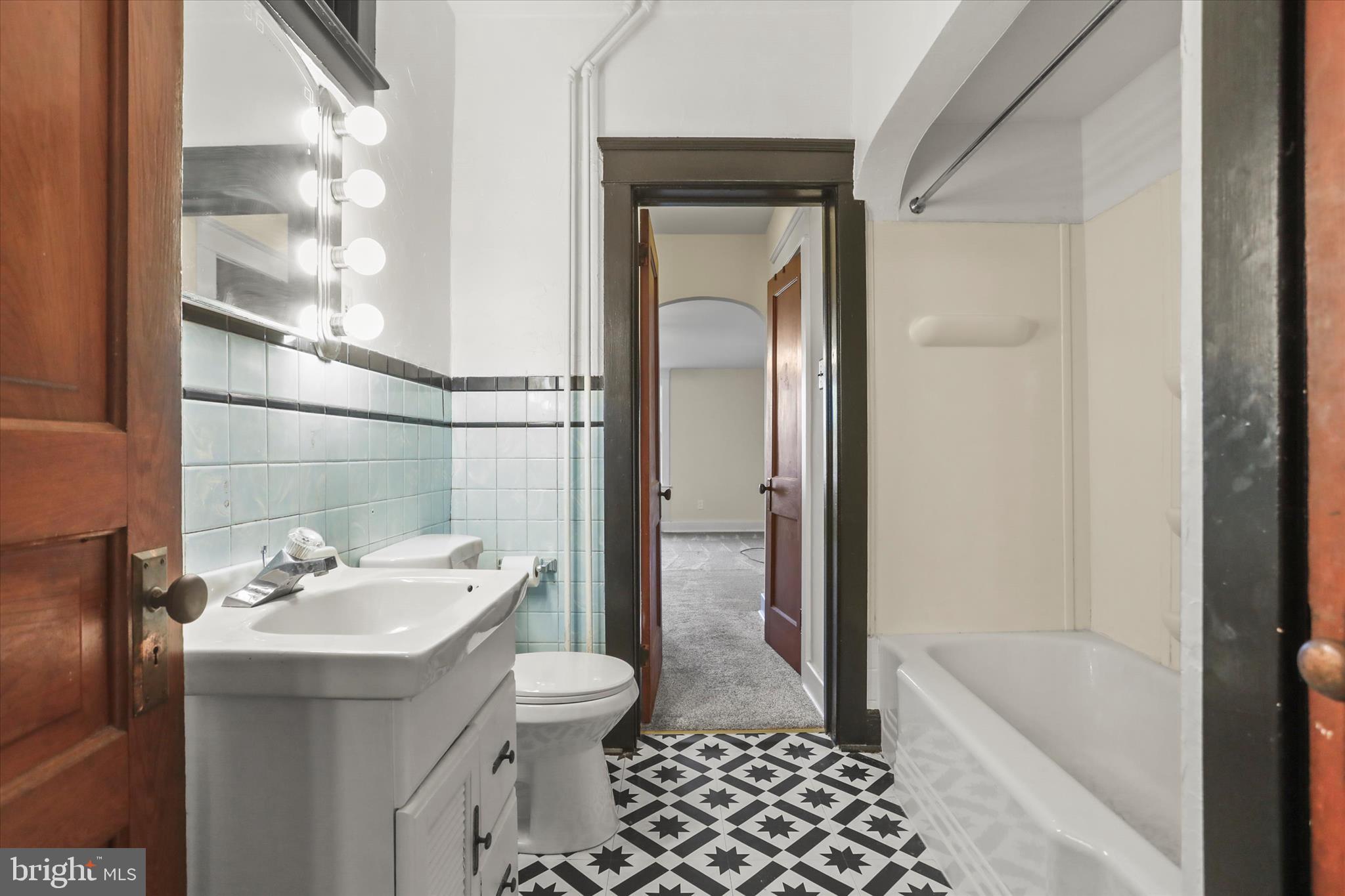 530 Baer Avenue Hanover, PA 17331 - Photo 15 of 55 a bathroom with a sink a toilet and shower