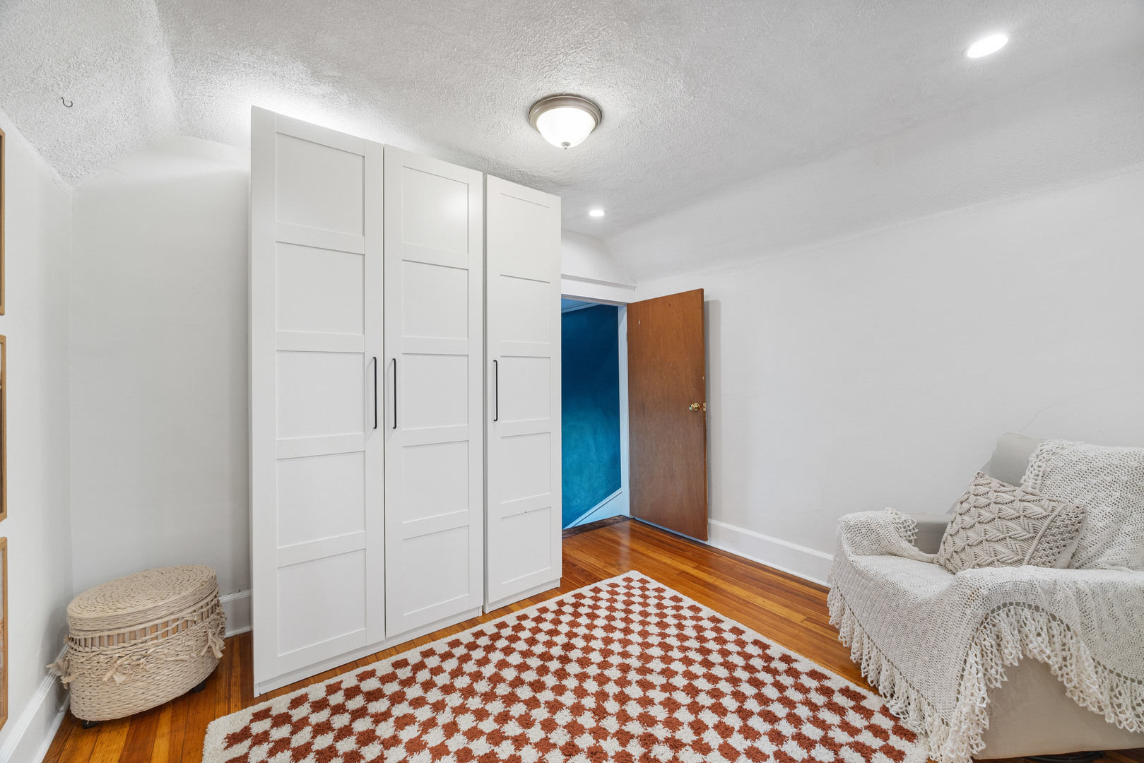 208 North East Street Lexington, IL 61753 - Photo 25 of 38 a bedroom with a bed and furniture