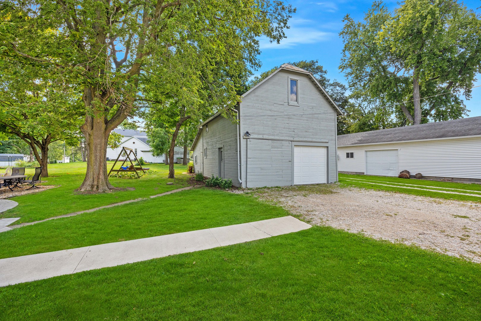 208 North East Street Lexington, IL 61753 - Photo 36 of 38 a view of backyard with green space