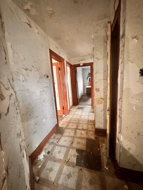 552 McKinley Street Gary, IN 46404 - Photo 9 of 14 a view of a hallway