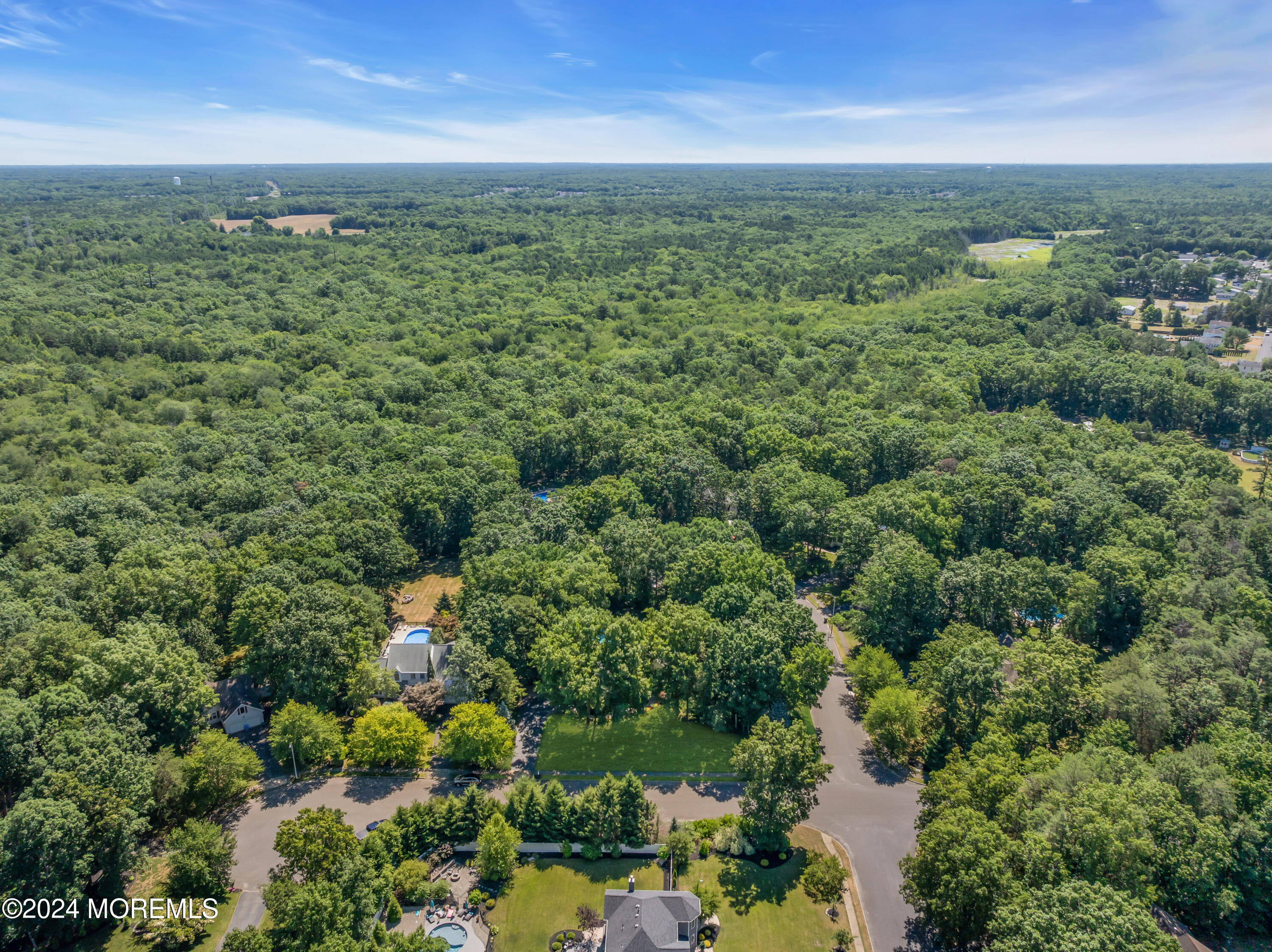 11 Dunhill Road Jackson, NJ 08527 - Photo 120 of 147 an aerial view of a city with lots of residential buildings