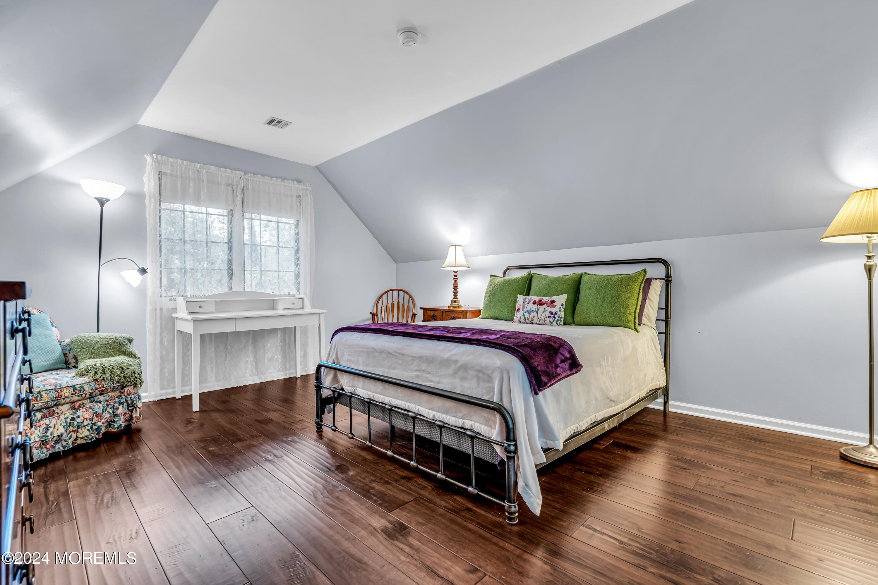 11 Dunhill Road Jackson, NJ 08527 - Photo 64 of 147 a bedroom with a bed and a view of kitchen